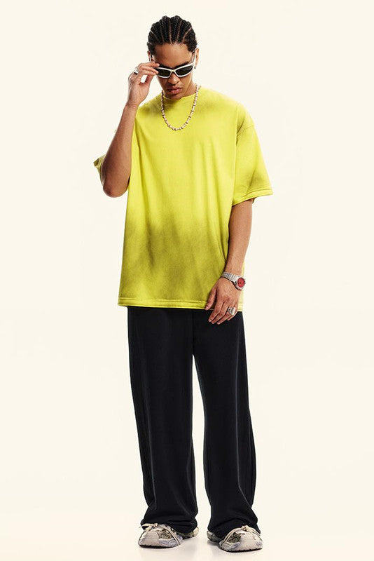 230GSM Sorona Material Dirty Effect Tee