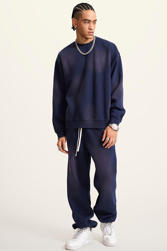 Washed Gradient Fleece Sweatpant