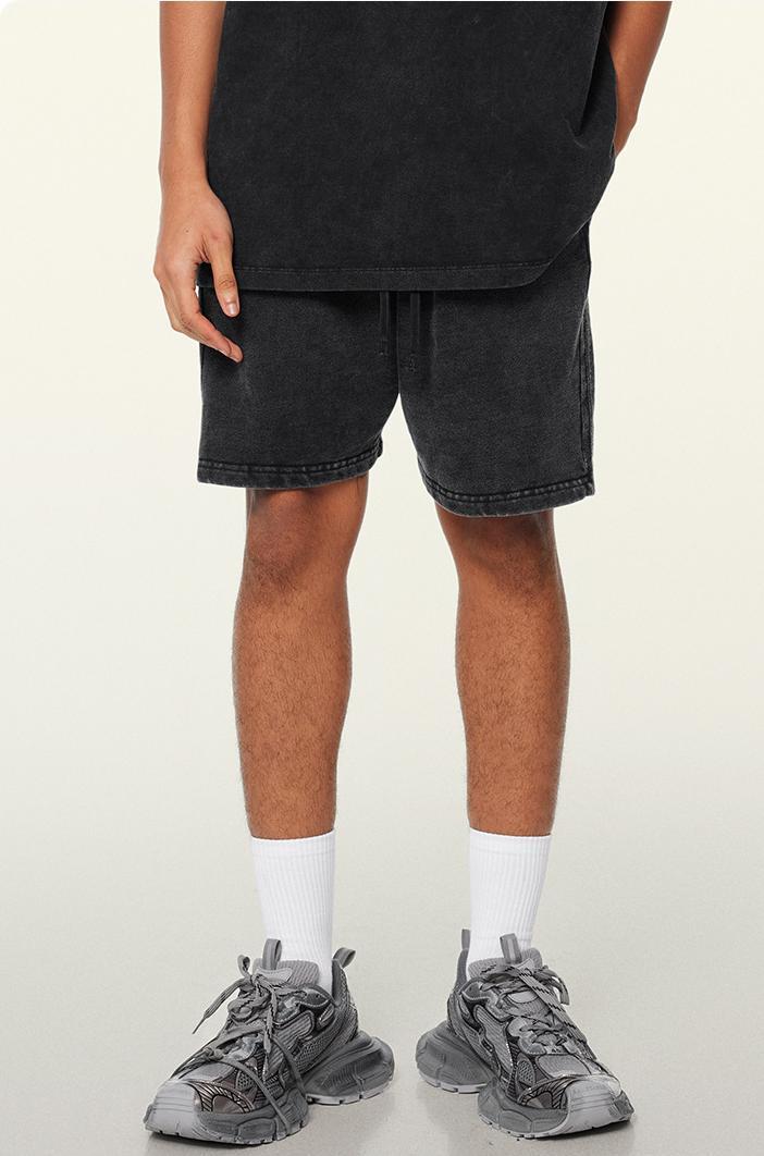 350GSM Pigment Dyed Side Stripe Short