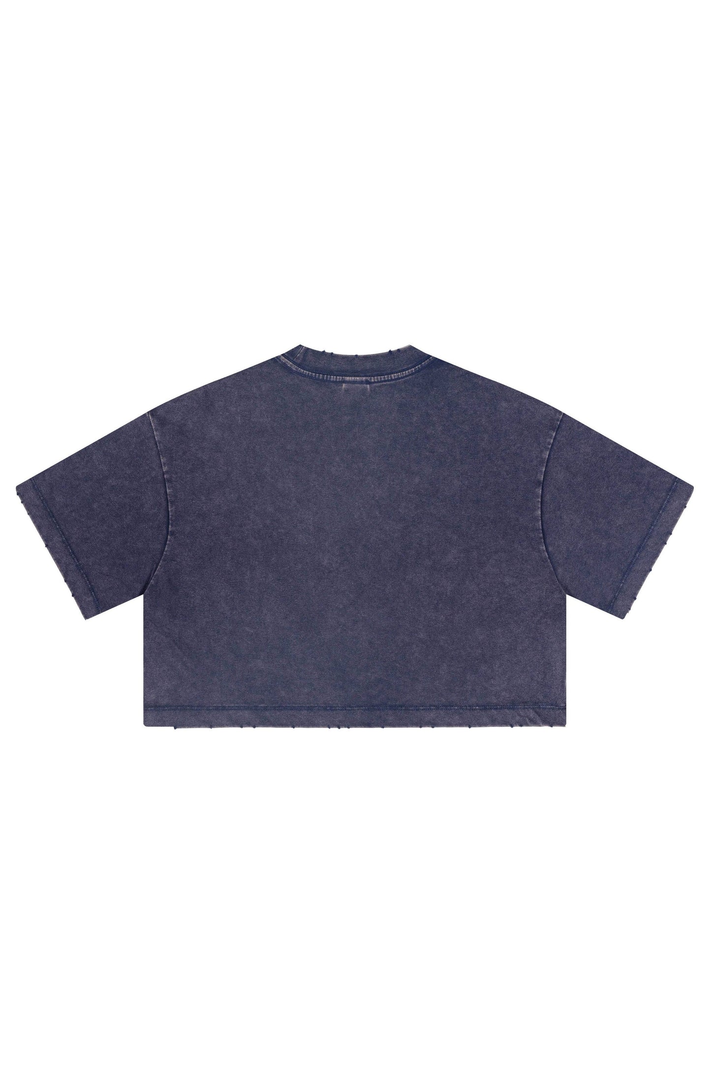 230GSM Stone Washed Crop Tee