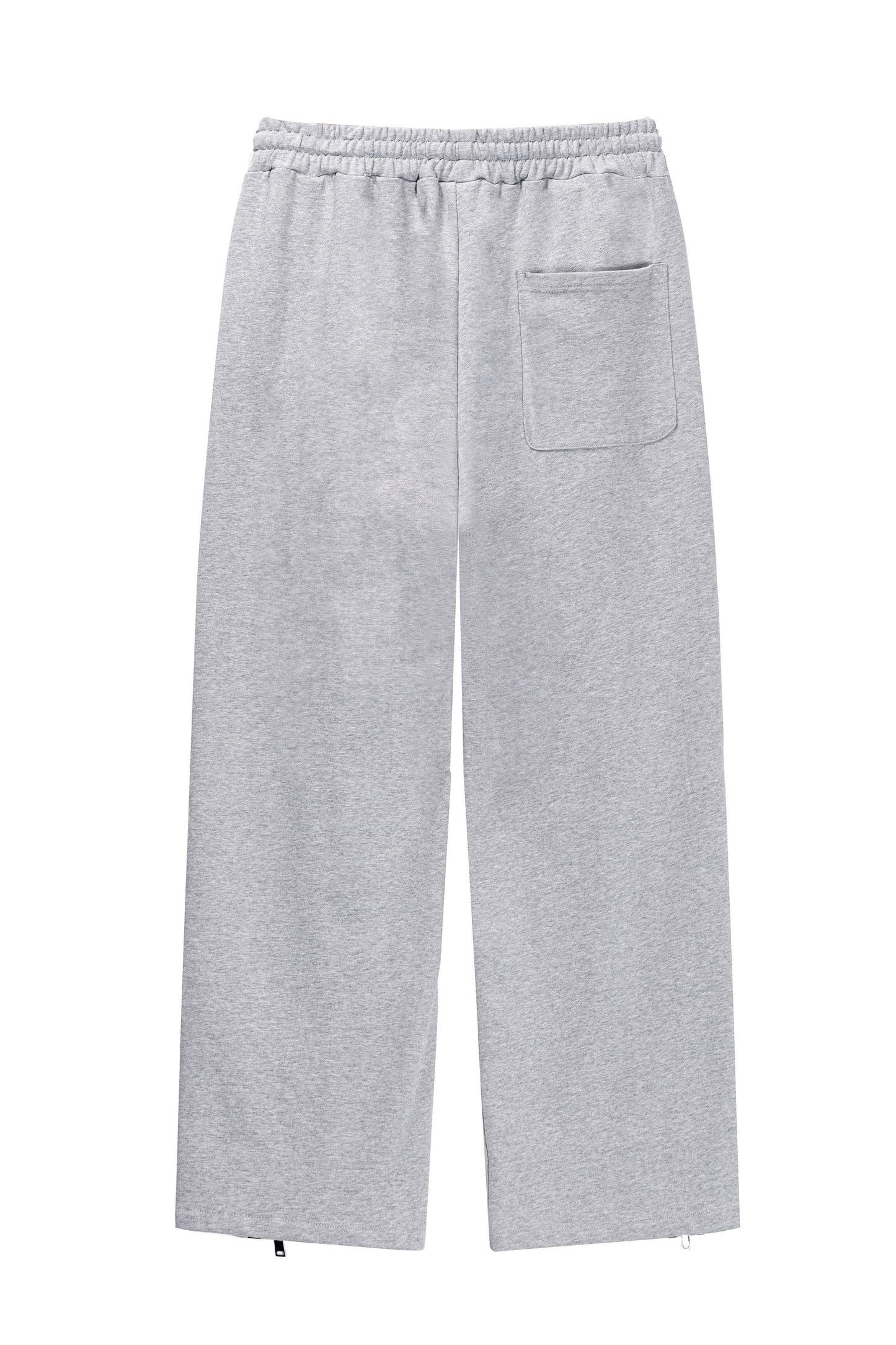 380GSM Washed Stripe Zip Up Sweatpant