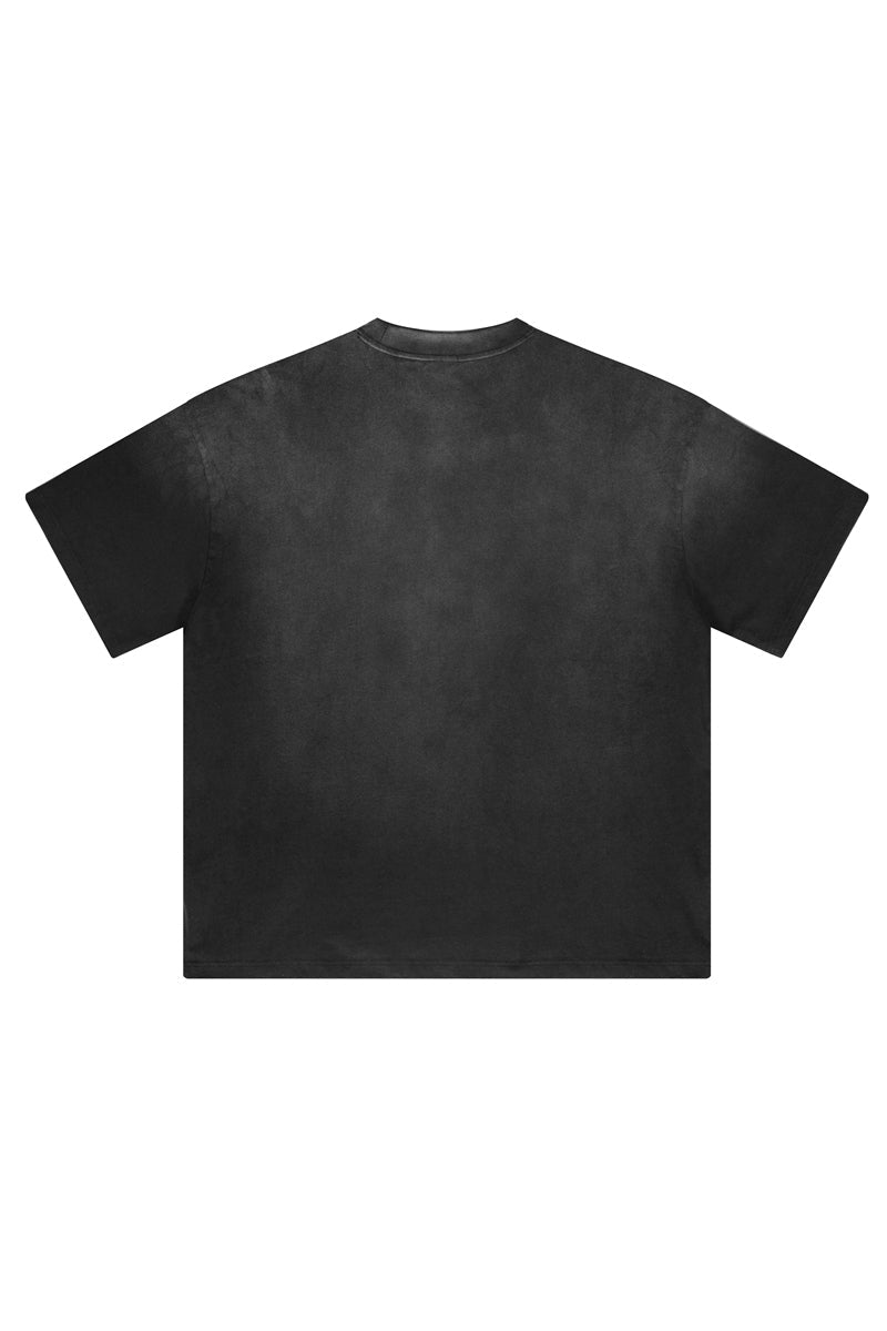 310GSM Gradient Sprayed Tee