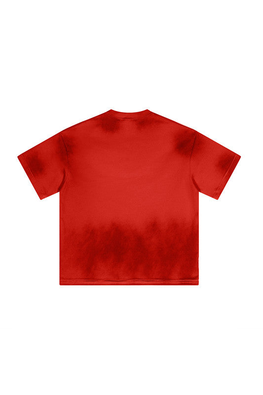 230GSM Sorona Material Dirty Effect Tee