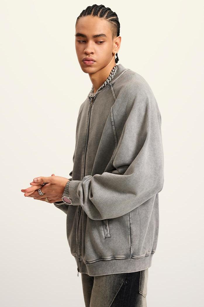 Pigment Dyed Track Jacket