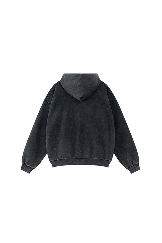 100% Cotton 380GSM Gradient Washed Hoodie