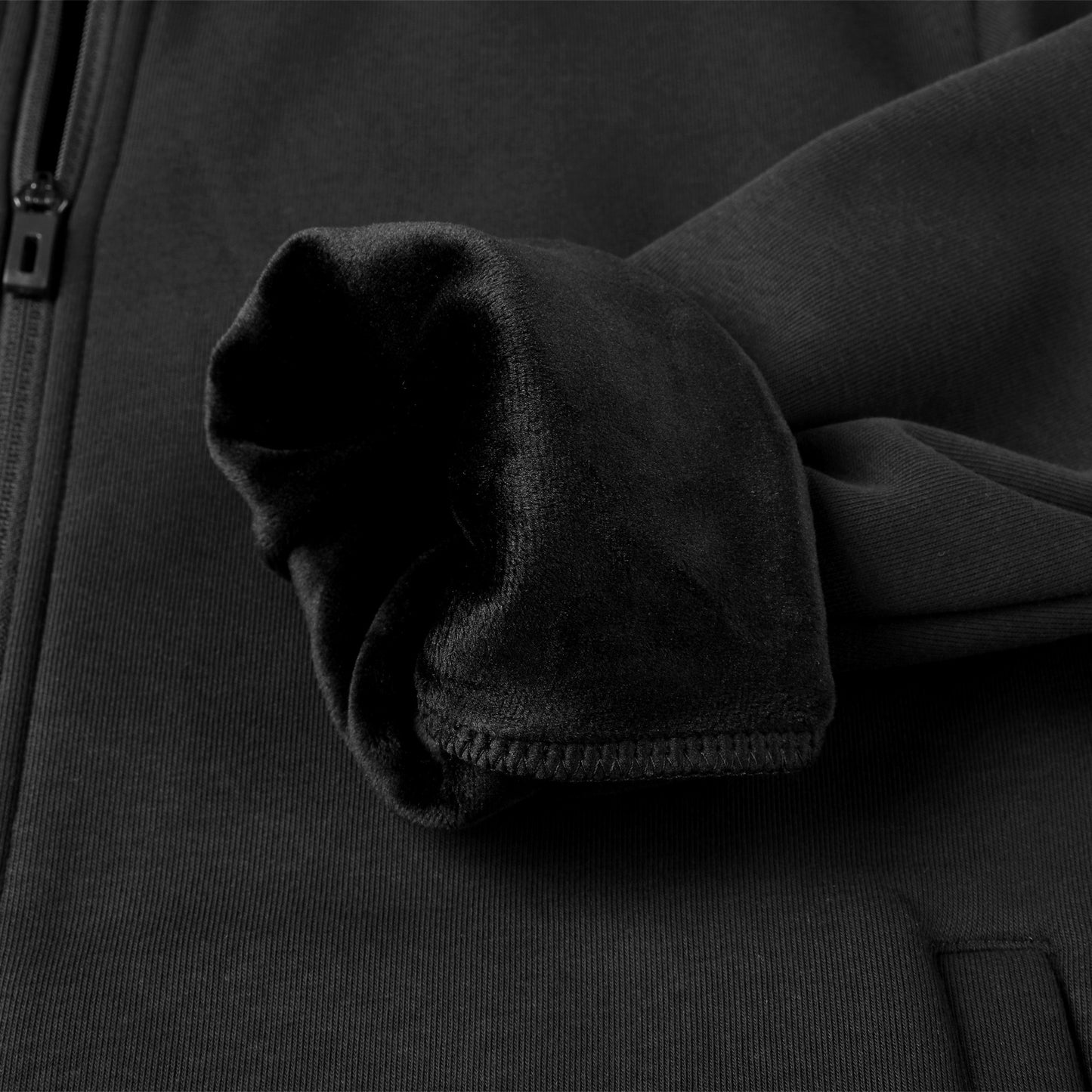 430 GSM Lined Sweater Customized Cardigan Zipper Sweater