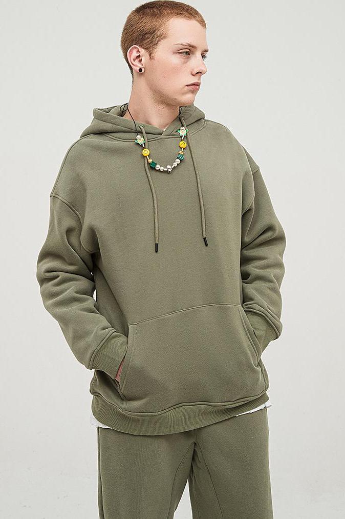 345G Basic Fleece Hoodie