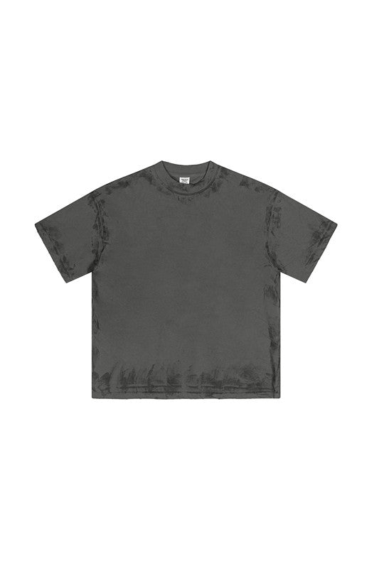 305GSM Distressed Dirty Effect Tee
