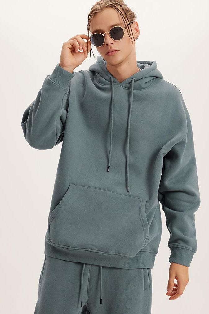 345G Basic Fleece Hoodie