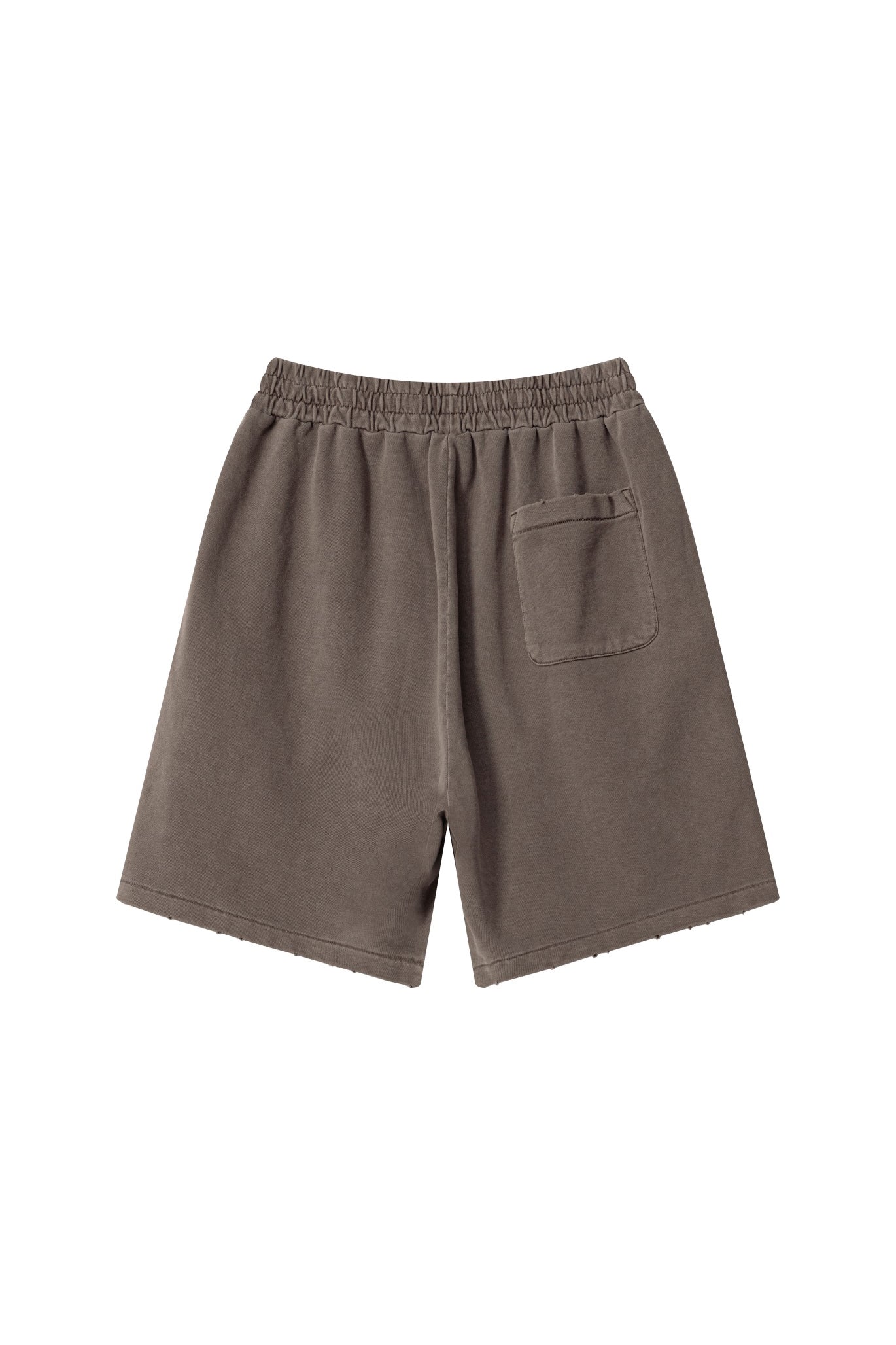 330GSM Pigment Dyed Distressed Short