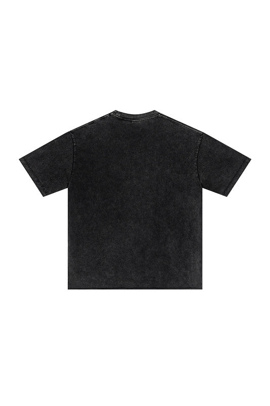 275GSM Pigment Dyed Distressed Tee