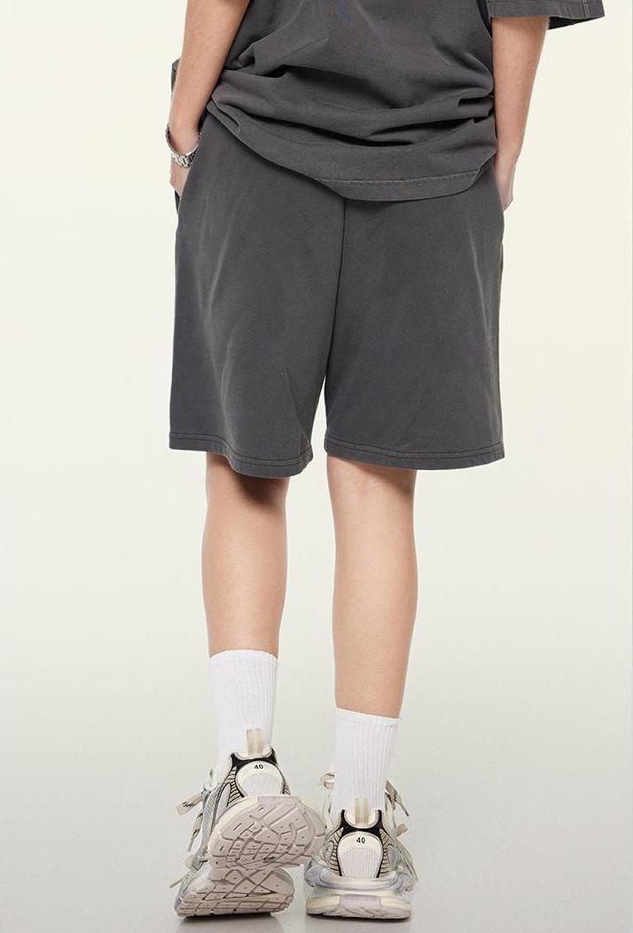 350GSM Washed Patchwork Short