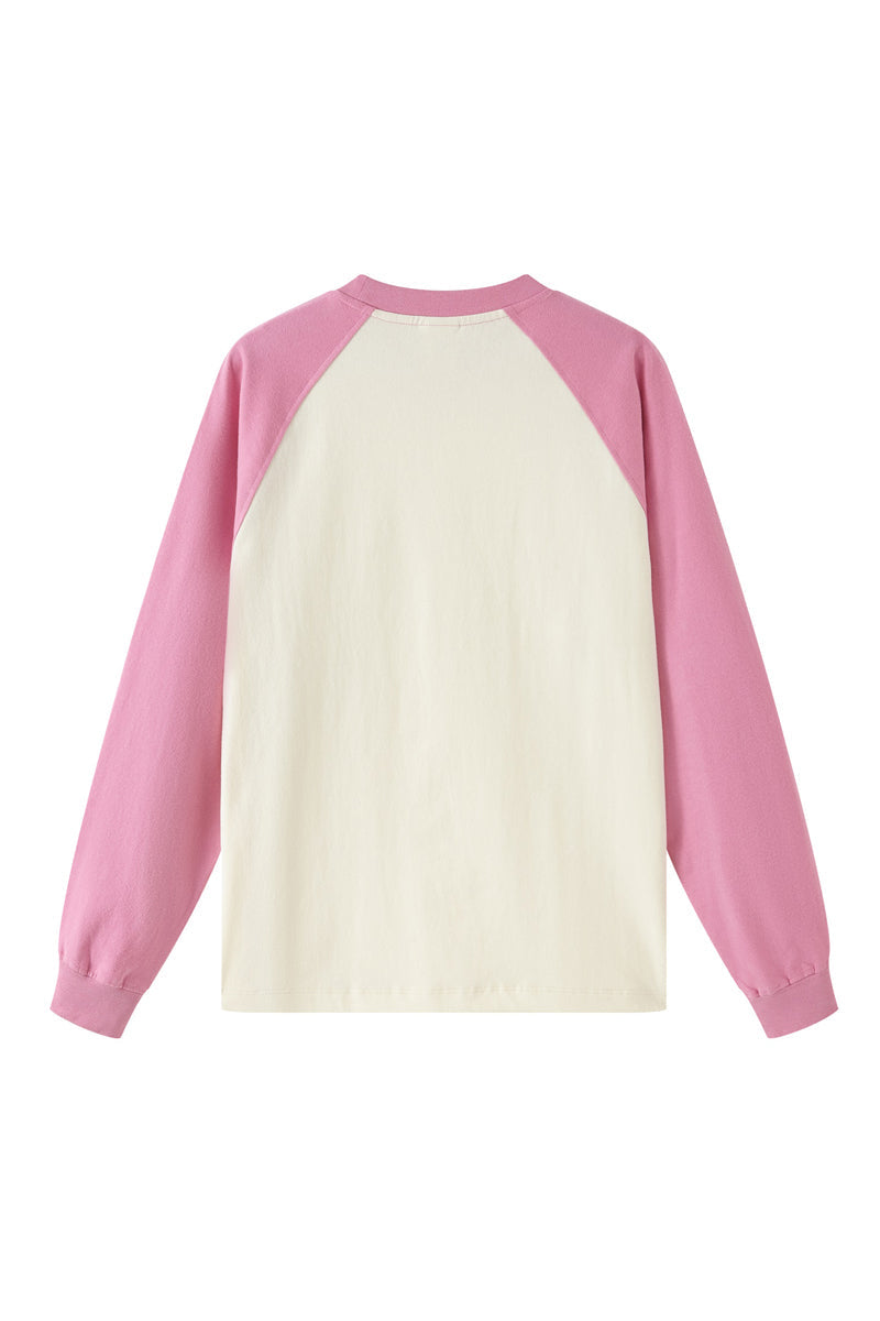 Kids Contrast Sleeve Crew