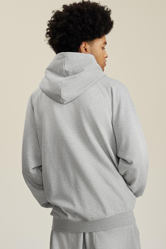 Fleece Gradient Washed Hoodie