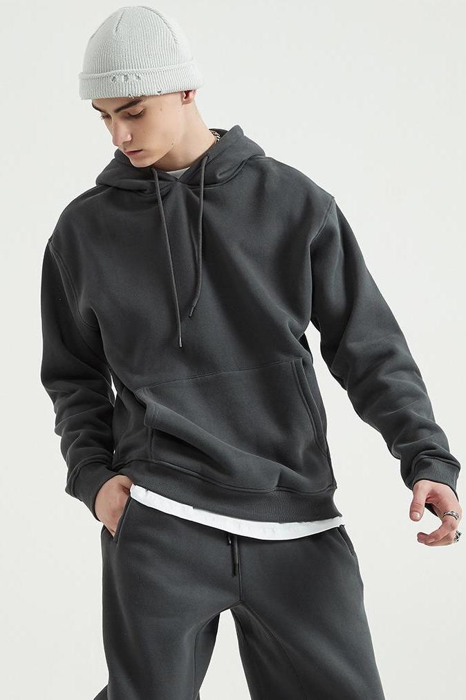 345G Basic Fleece Hoodie
