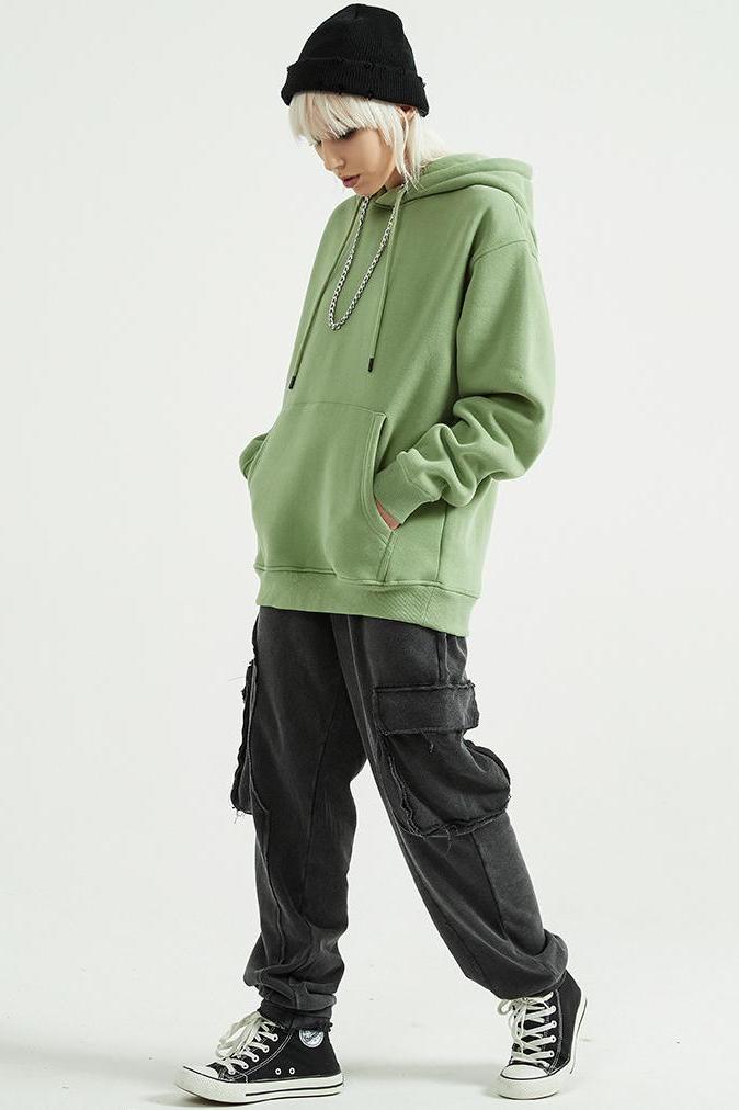 345G Basic Fleece Hoodie