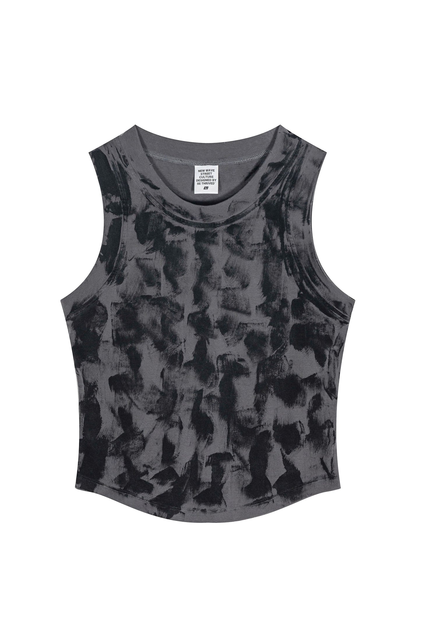 235GSM Brush Dyed Distressed?Vest