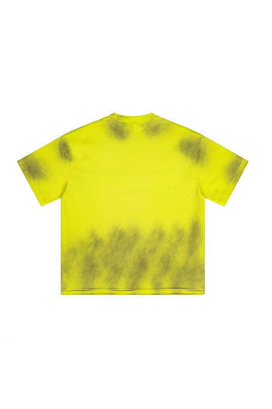 230GSM Sorona Material Dirty Effect Tee