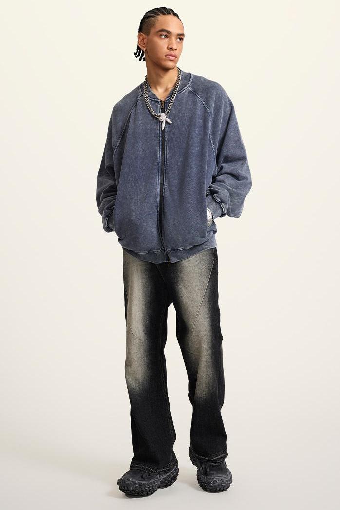 Pigment Dyed Track Jacket