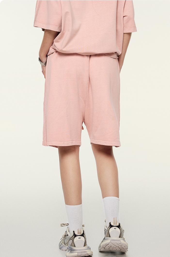 350GSM Pigment Dyed Side Stripe Short