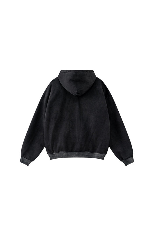 332GSM Stripe Designed Fleece Zipper Jacket