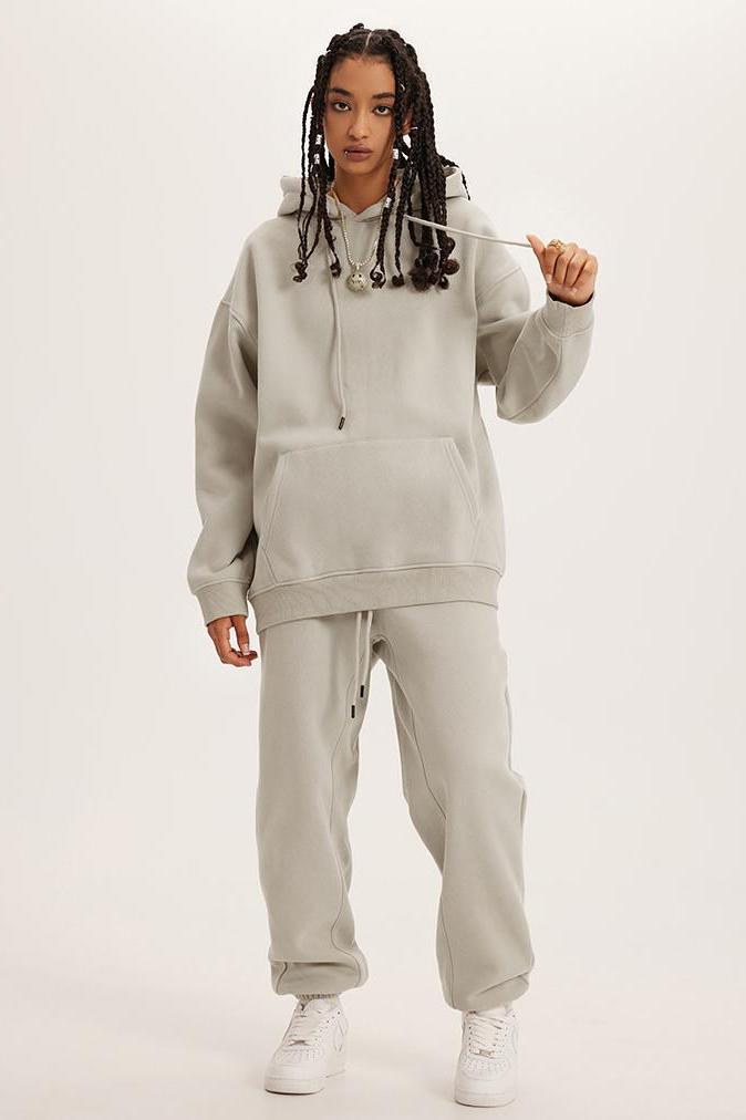 345G Basic Fleece Hoodie