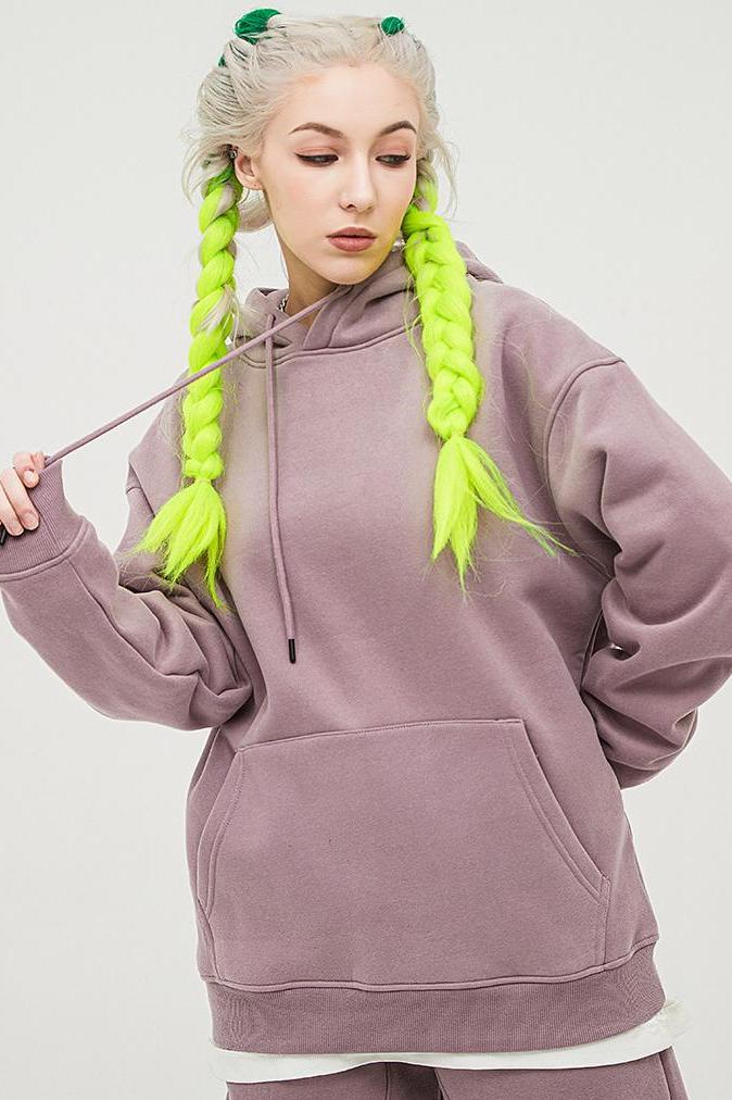 345G Basic Fleece Hoodie
