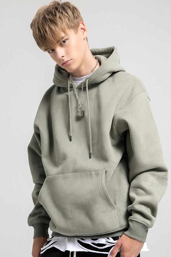 345G Basic Fleece Hoodie