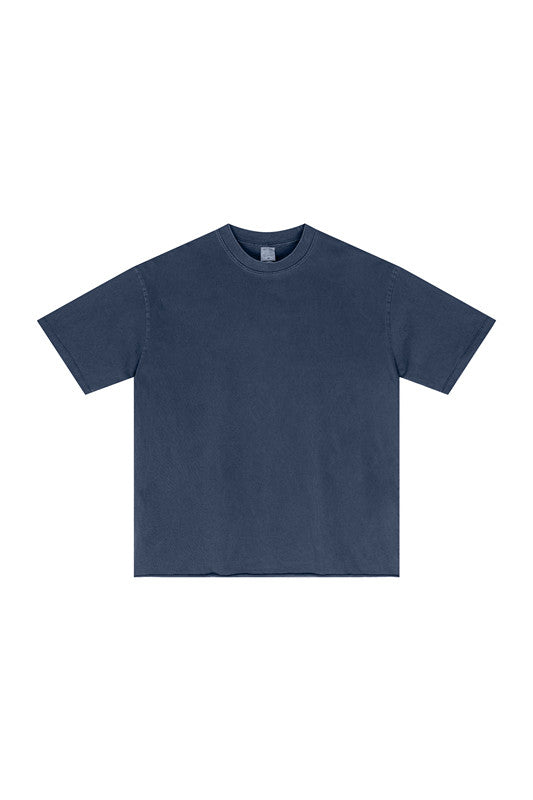 275GSM Pigment Dyed Distressed Tee