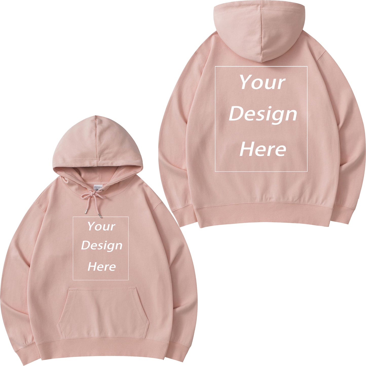300 GSM Cotton Hoodie Customized Unisex Classic Hoodies