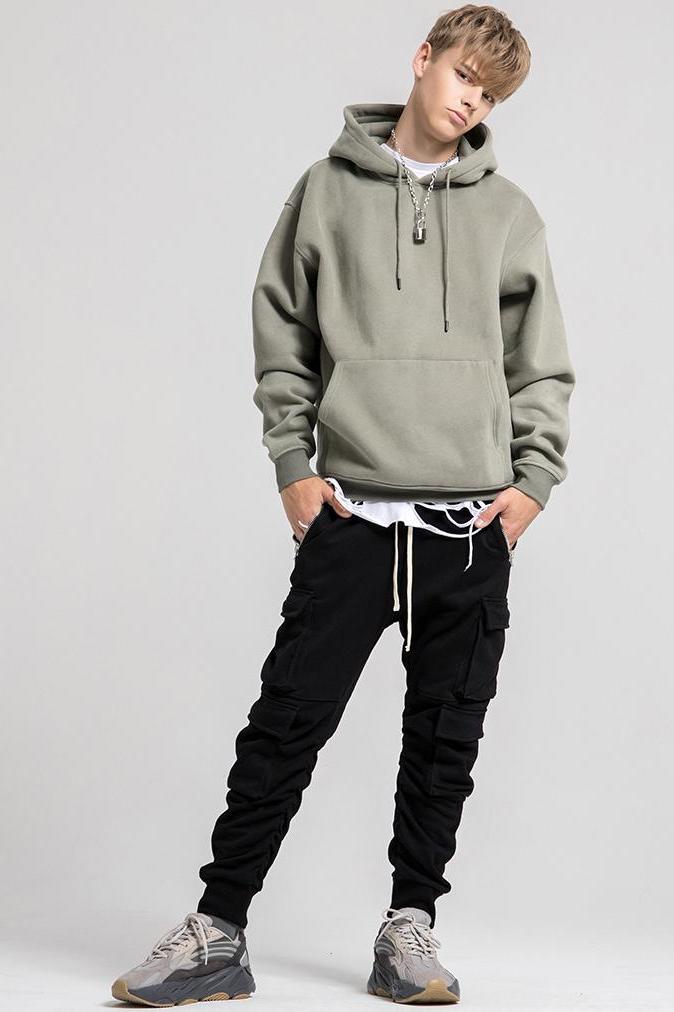 345G Basic Fleece Hoodie