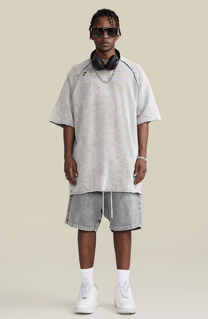 Washed Distressed Tee