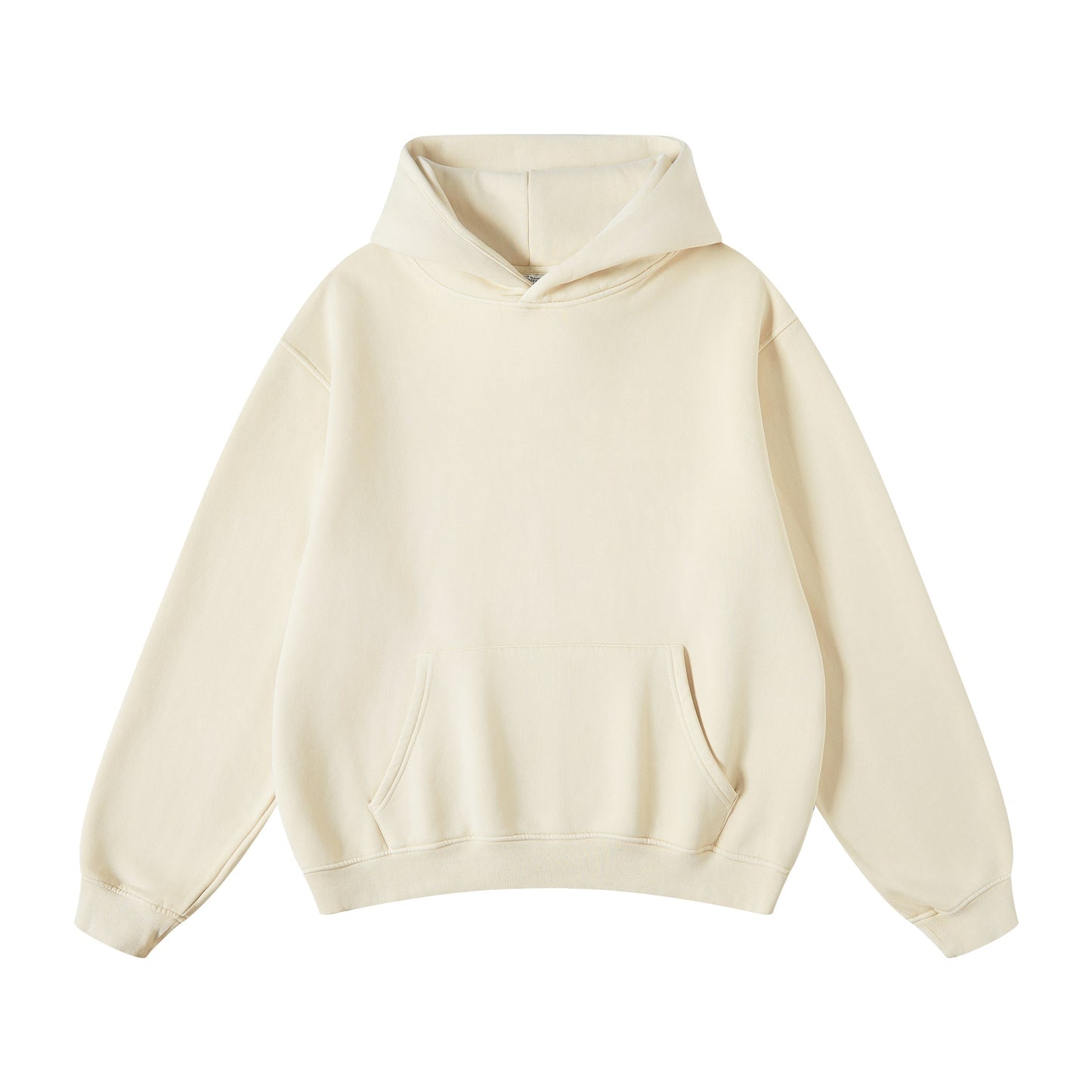 355G Washed Fleece Hoodie