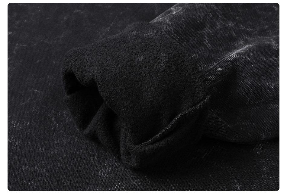 430 GSM 100% Cotton Washed Sweater Customized Sweater