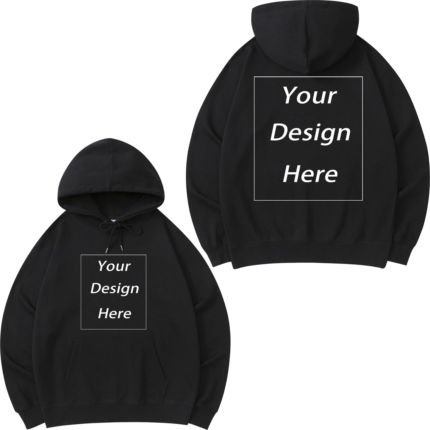300 GSM Cotton Hoodie Customized Unisex Classic Hoodies