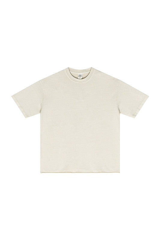 275GSM Pigment Dyed Distressed Tee