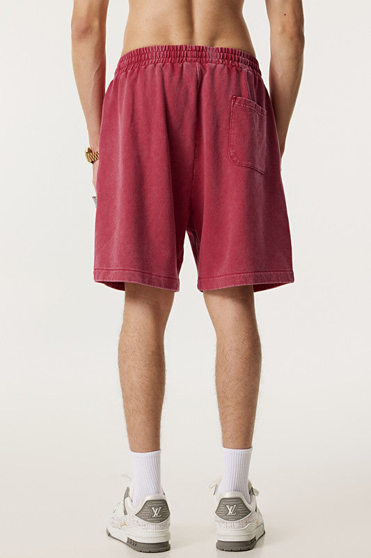 330GSM Pigment Dyed Washed Short