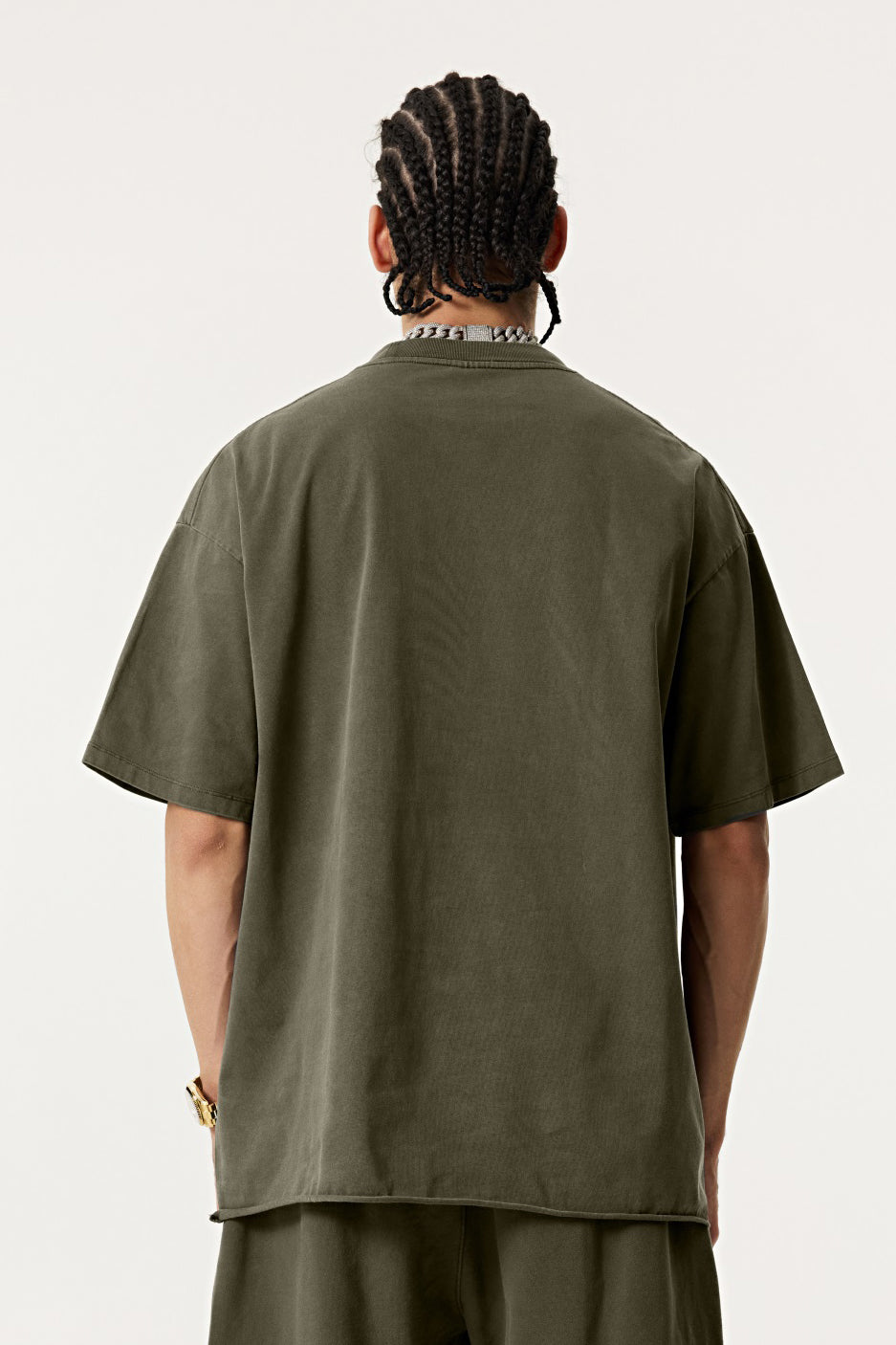 275GSM Pigment Dyed Distressed Tee