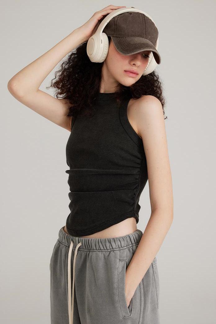 Ruched Tank Top
