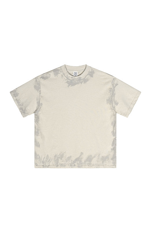 305GSM Distressed Dirty Effect Tee