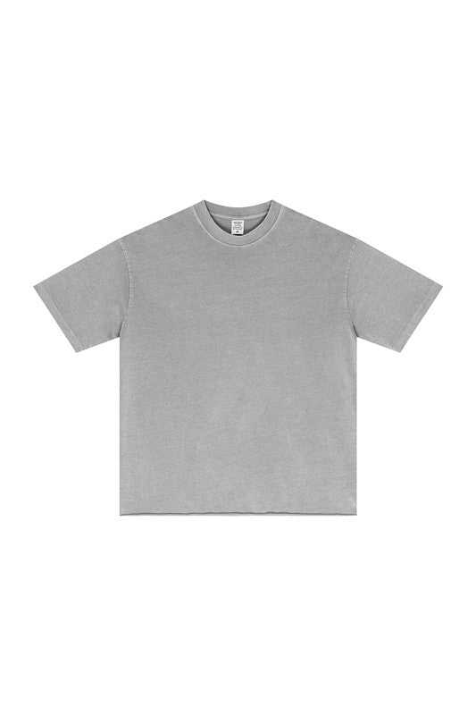 275GSM Pigment Dyed Distressed Tee