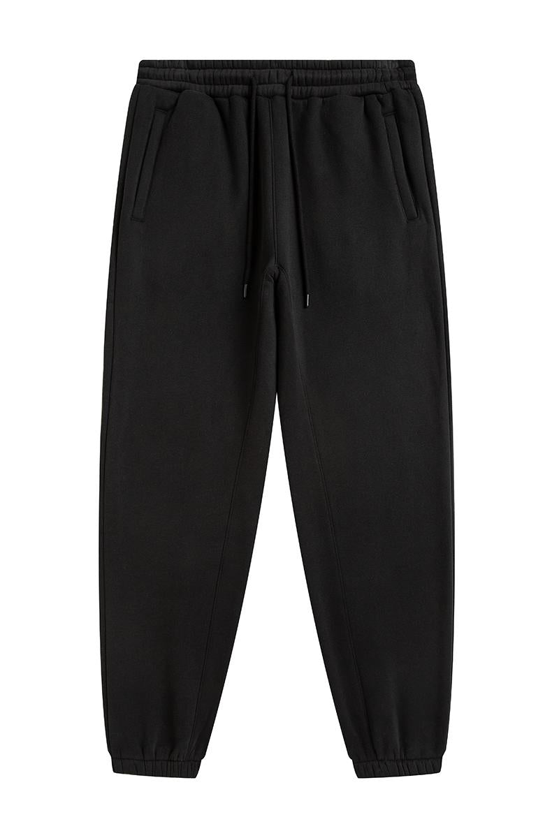 345G Fleece Solid Sweatpants