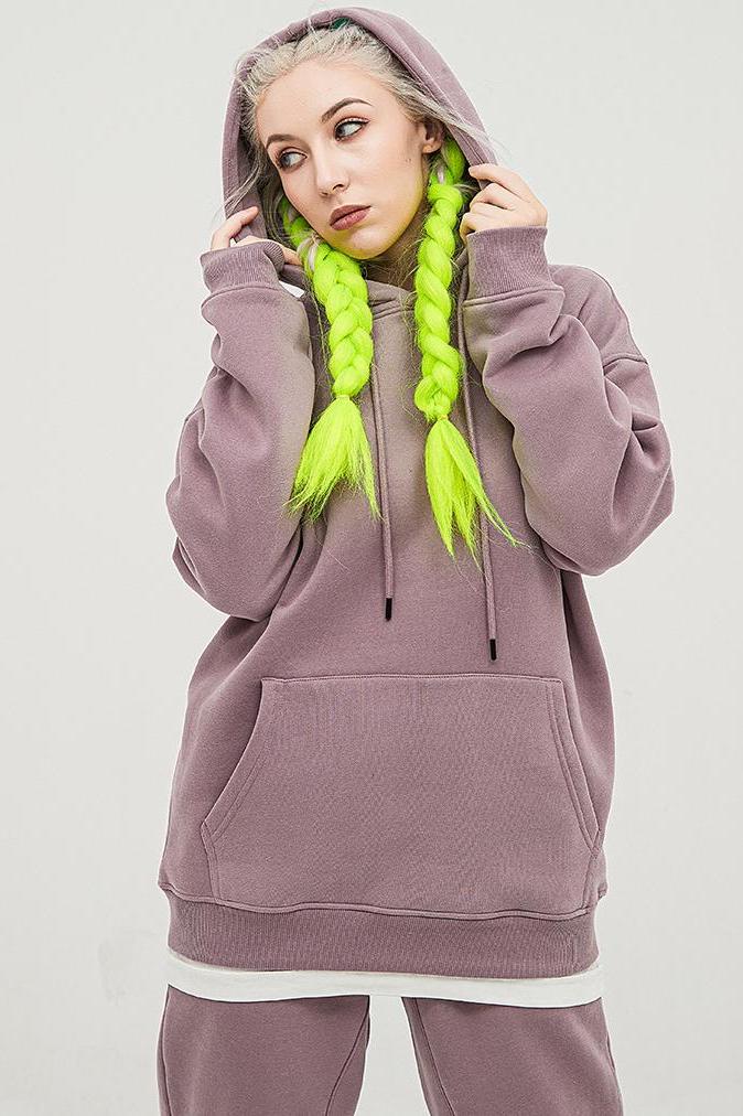 345G Basic Fleece Hoodie