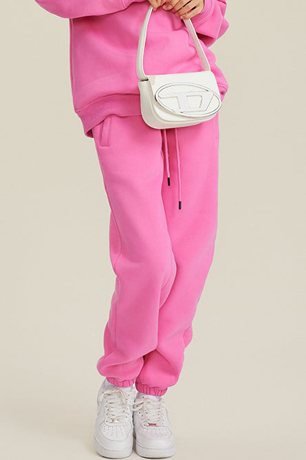 345G Fleece Solid Sweatpants