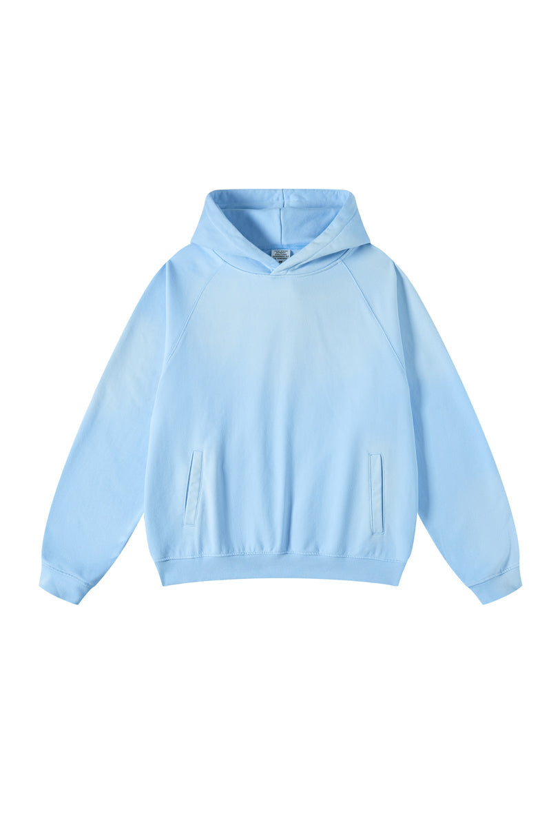 Fleece Gradient Washed Hoodie