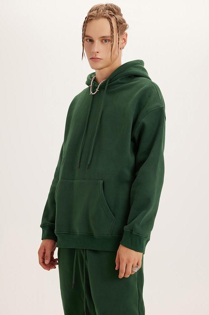 345G Basic Fleece Hoodie