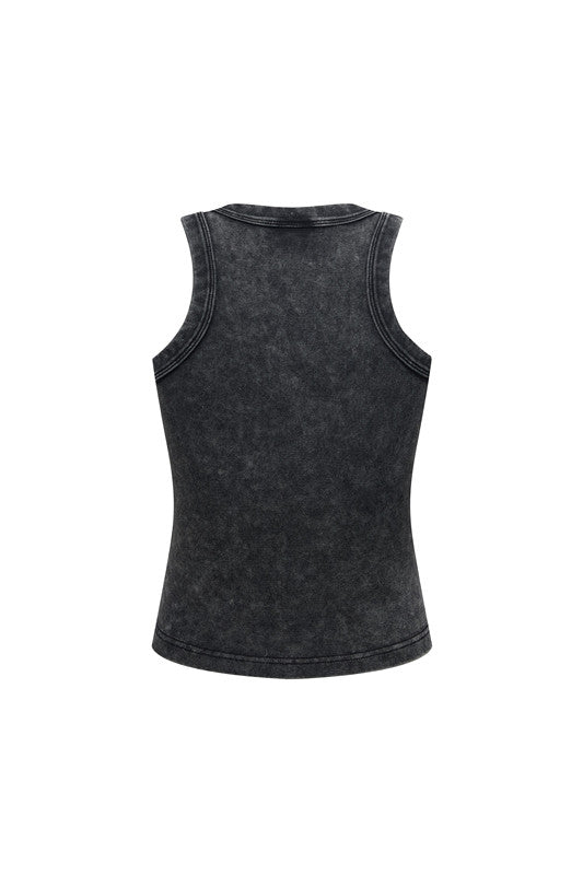 315GSM Hight Weight Vintage Washed Vest