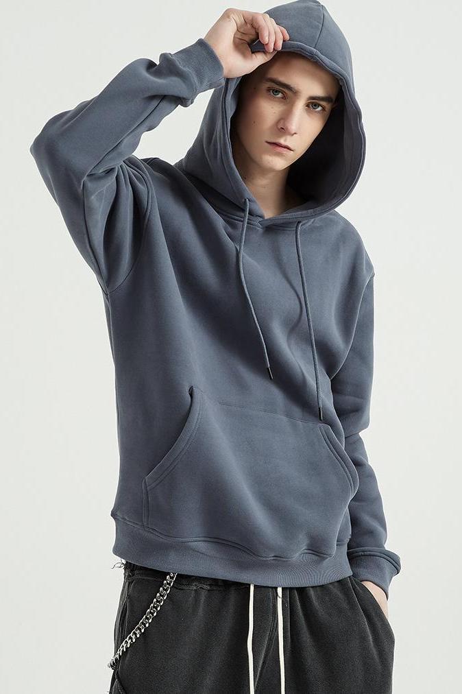 345G Basic Fleece Hoodie