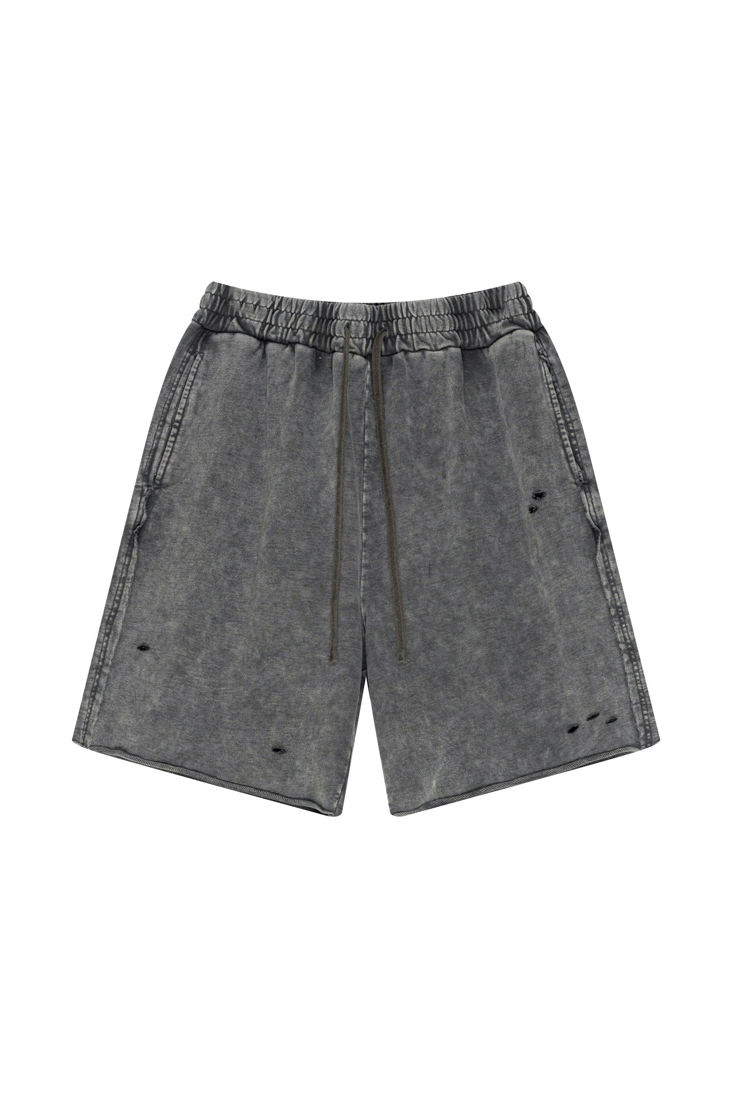 310GSM Pigment Dyed Distressed Washed Short