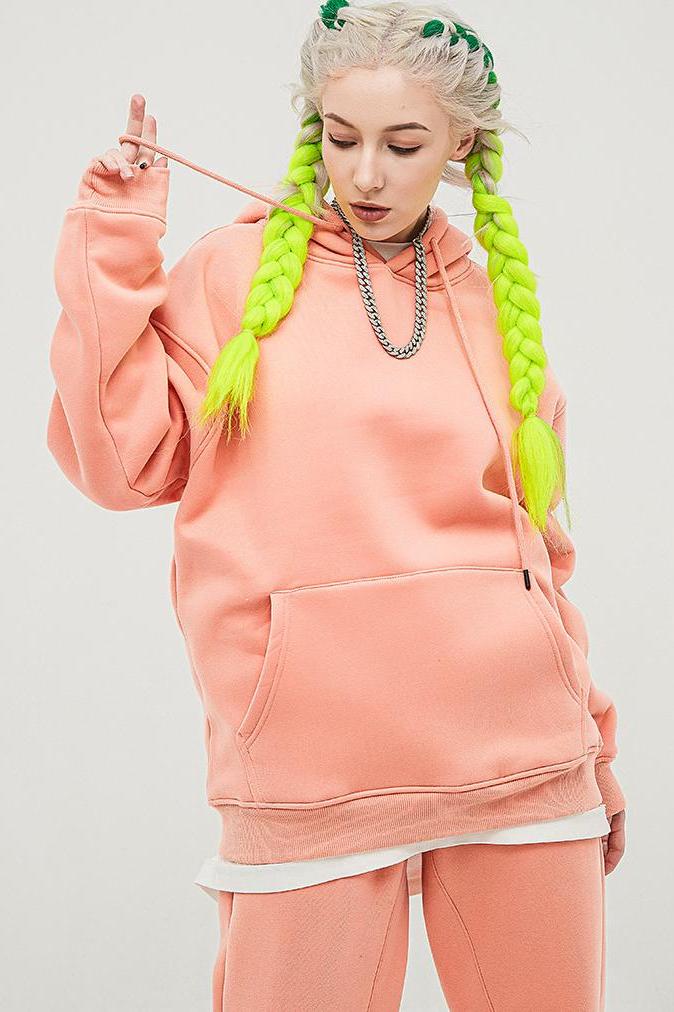 345G Basic Fleece Hoodie